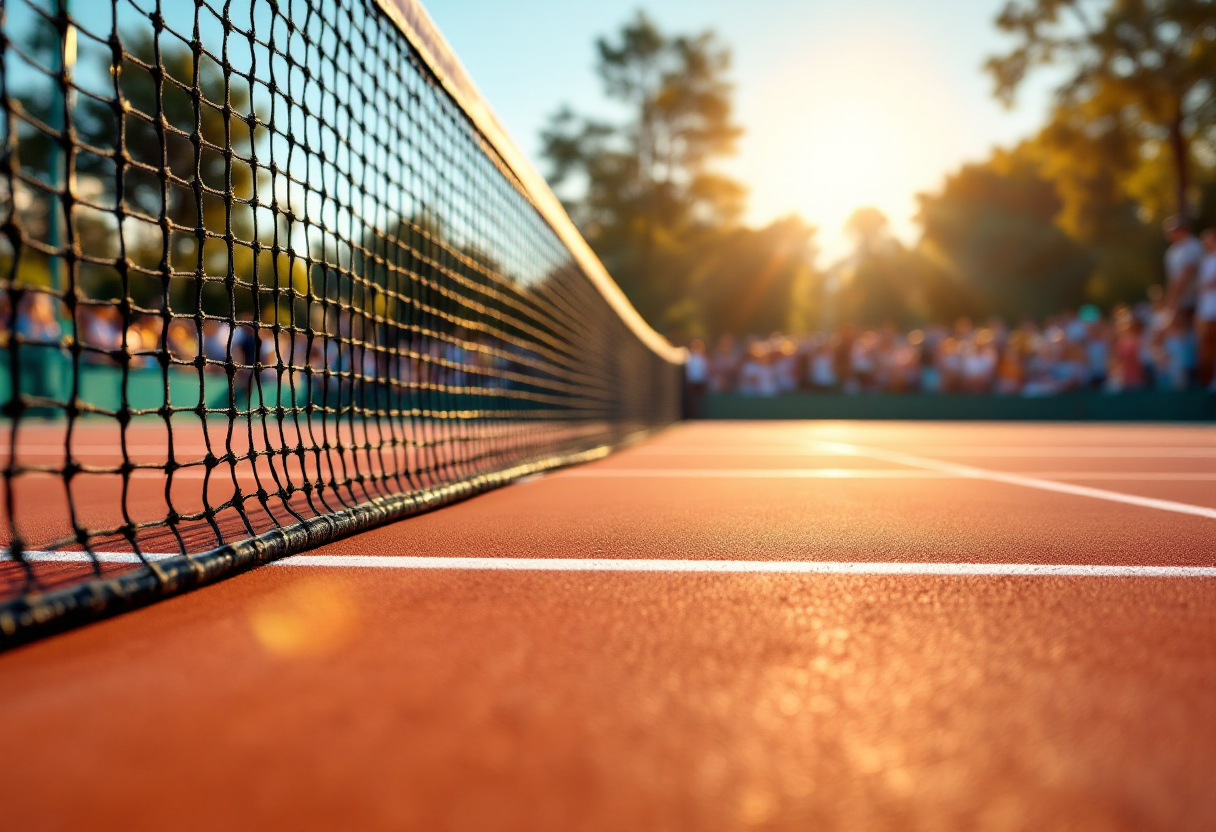 Carlos Alcaraz si allena per la finale del Roland Garros 2025