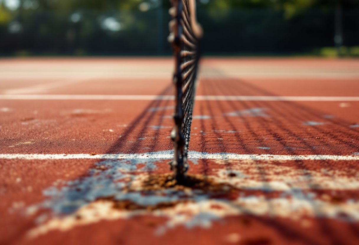 Matteo Berrettini e Umberto Ferrara durante un evento