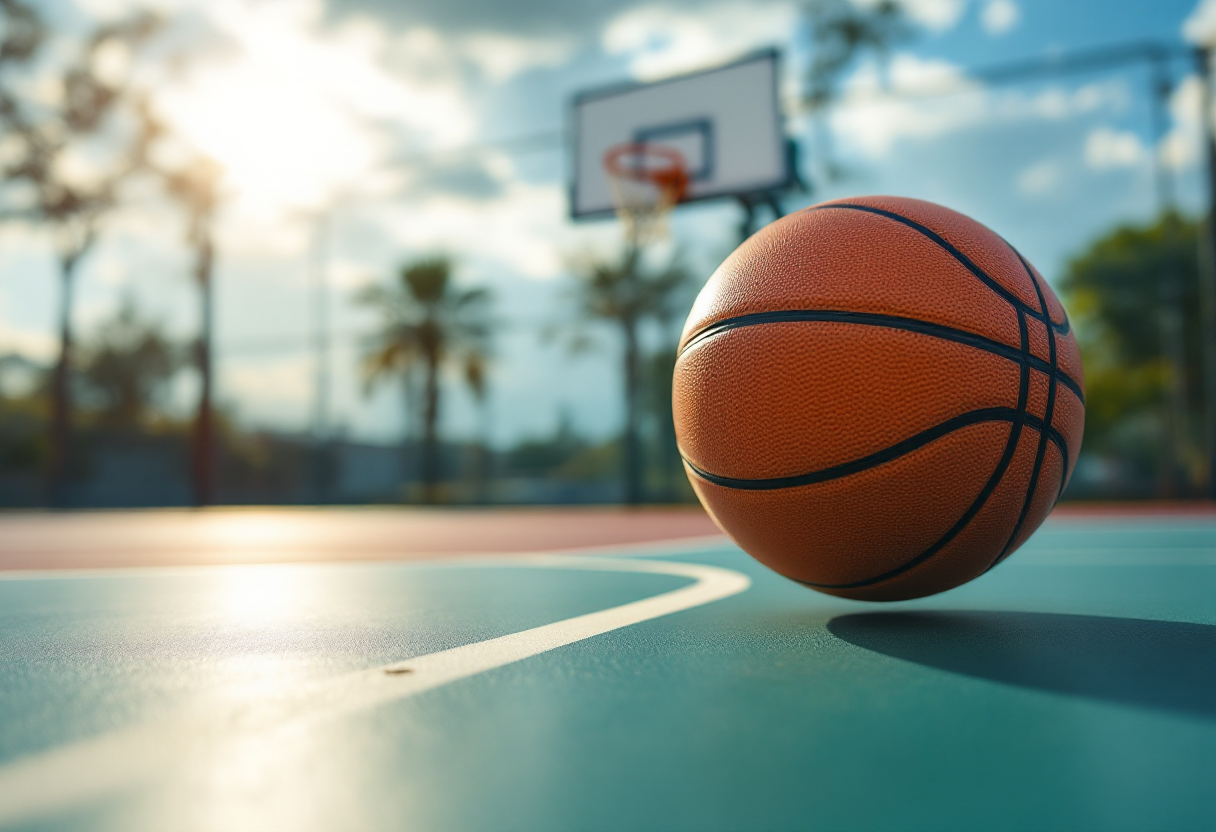 Noa Essengue, giovane promessa del basket francese