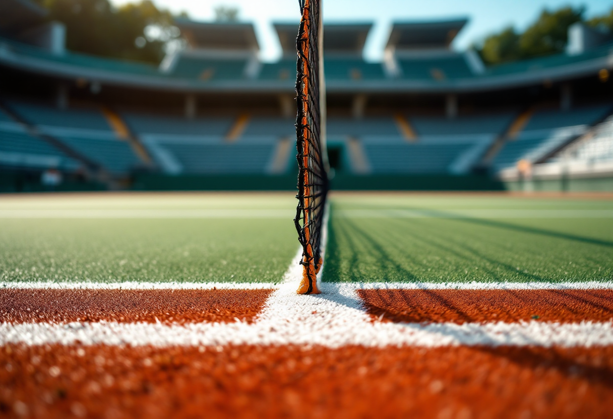 Giocatori italiani durante le qualificazioni di Wimbledon