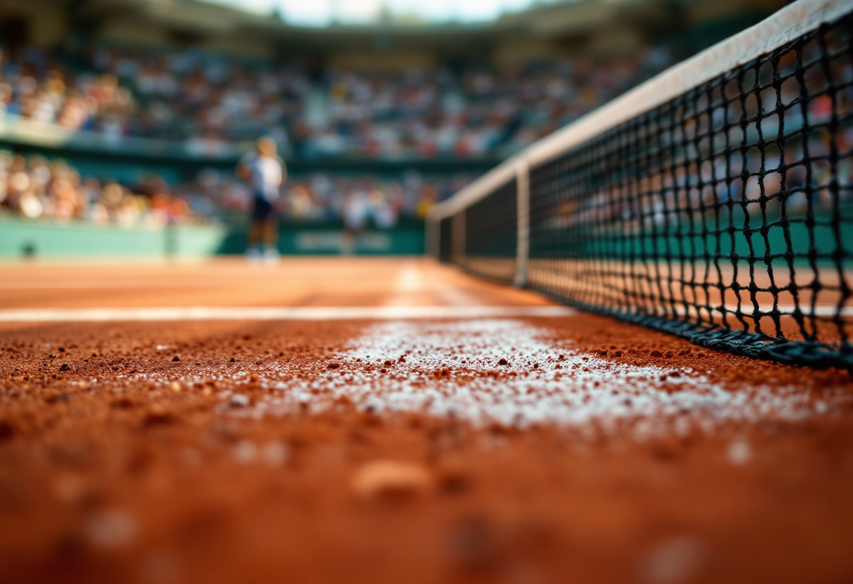 Giocatrici in azione nei tornei ITF di tennis femminile