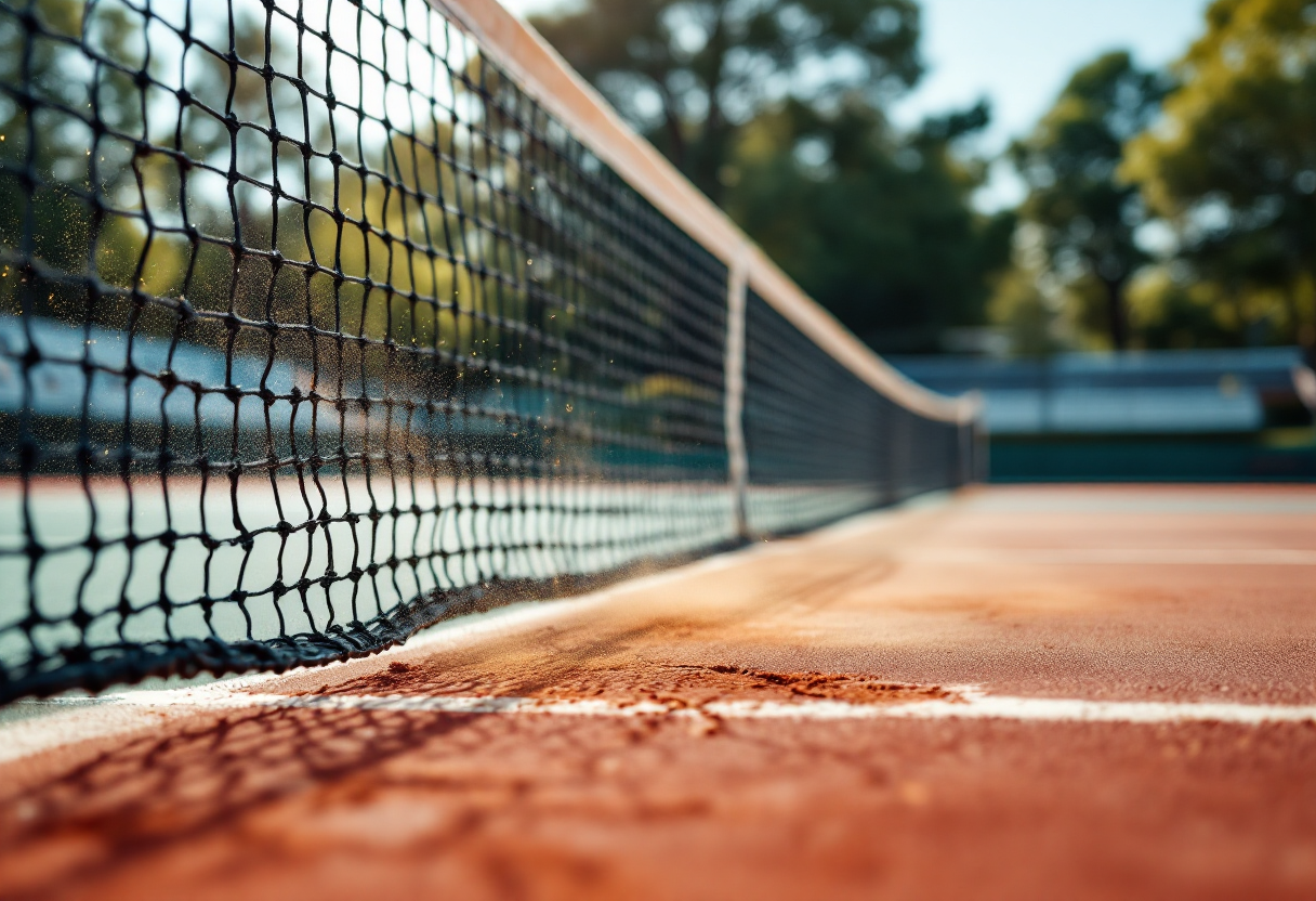 Giocatrici in azione al torneo Wta125 di Bari