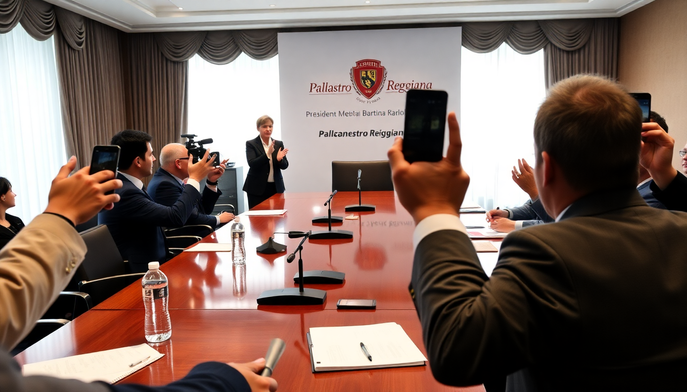 marco sambugaro diventa il nuovo general manager della pallacanestro reggiana nel 2025 1749651674