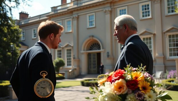 could prince harrys meeting with king charles signal a family reunion python 1757553927