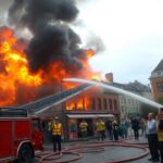fire engulfs downtown area multiple injuries reported python 1758968300