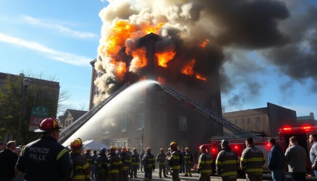 fire in downtown building raises alarm among residents python 1758917121