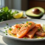 easy honey glazed salmon recipe with creamy avocado replicate 1759384226
