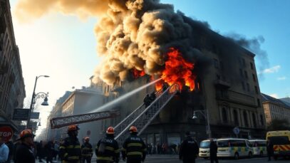 fire in downtown building causes major damage and evacuations 1761243131