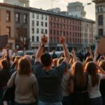 shooting incident sparks protests in city center 1761873325