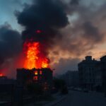 significant fire incident in city center causes widespread panic python 1759741174