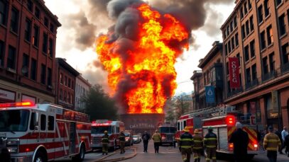 major fire in downtown emergency services respond swiftly 1762740532