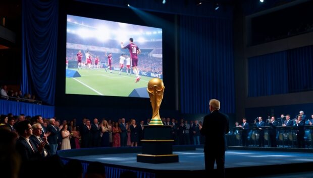 donald trump receives fifa peace prize at world cup draw ceremony 1765085261