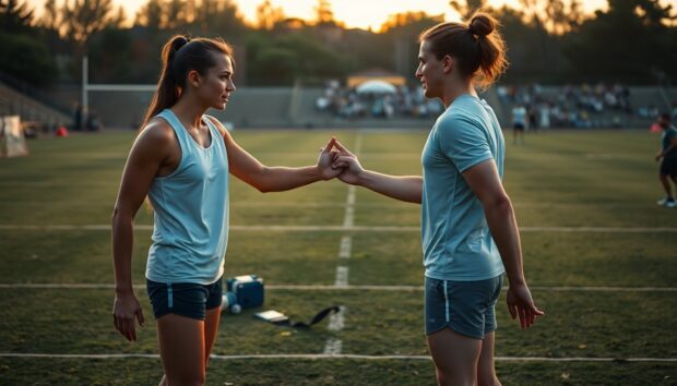 exploring athlete couples who embody fierce rivalries 1766478933