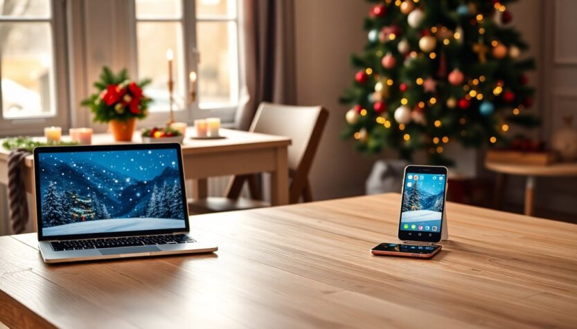 get festive with free holiday tech backgrounds to download 1764580020