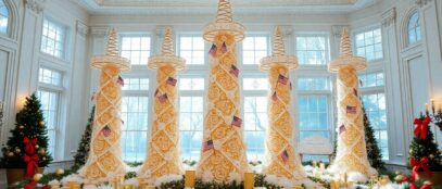 melania trumps 2025 christmas decor a look at her unique style choices 1764723639