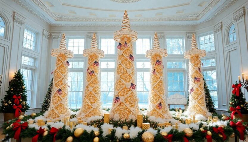 melania trumps 2025 christmas decor a look at her unique style choices 1764723639