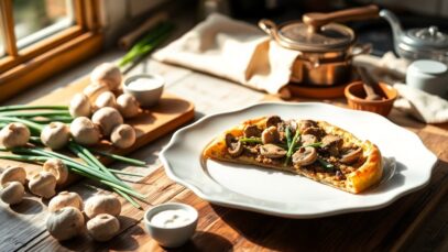 warm up this winter with a decadent mushroom tart recipe 1765428031