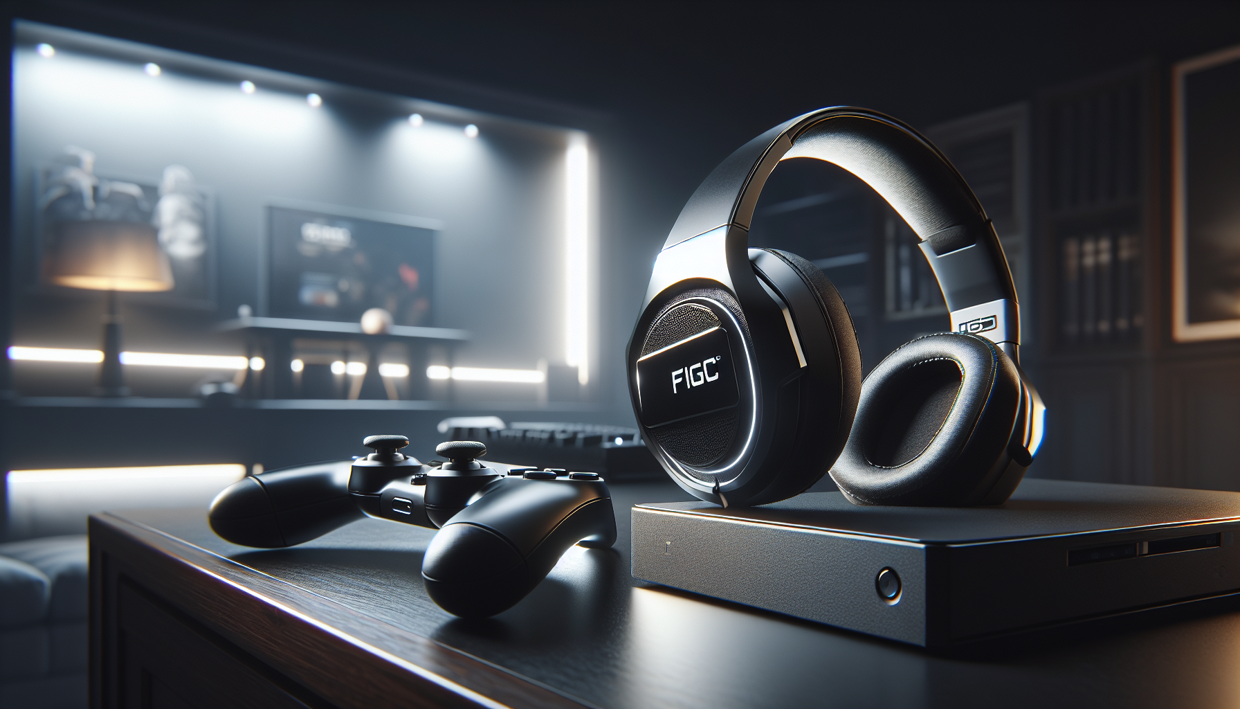 Cuffie gaming ergonomiche con suono avvolgente