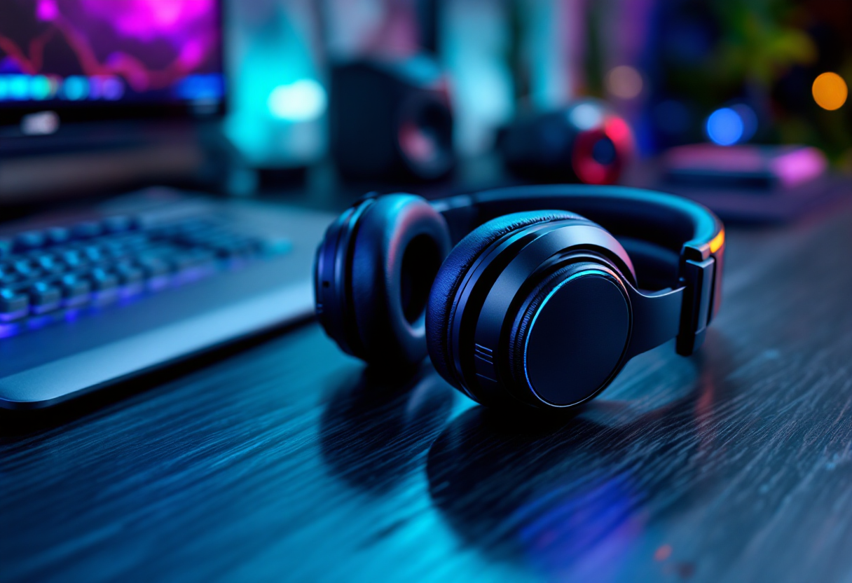 Cuffie gaming Turtle Beach Stealth 600 in uso