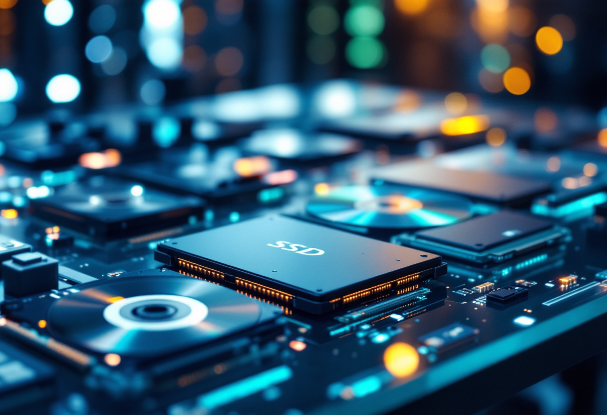 Tecnologie avanzate per la memoria e archiviazione dati