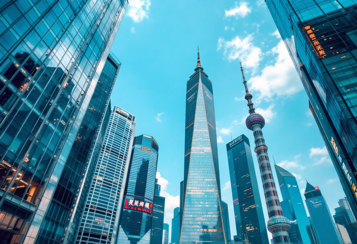 Jack Ma durante un evento sul settore tecnologico in Cina