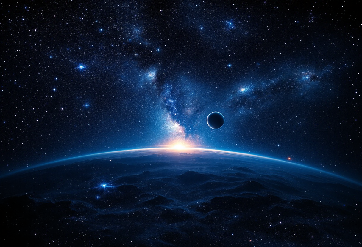 Immagine della missione Gaia dell'ESA tra le stelle