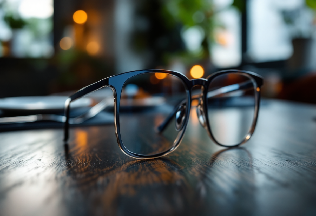 Occhiali intelligenti con funzionalità innovative