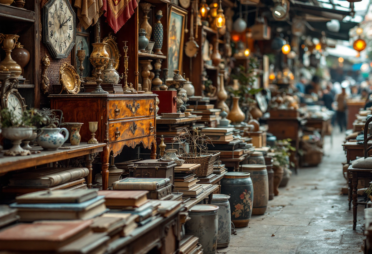 Oggetti di valore dimenticati in una casa