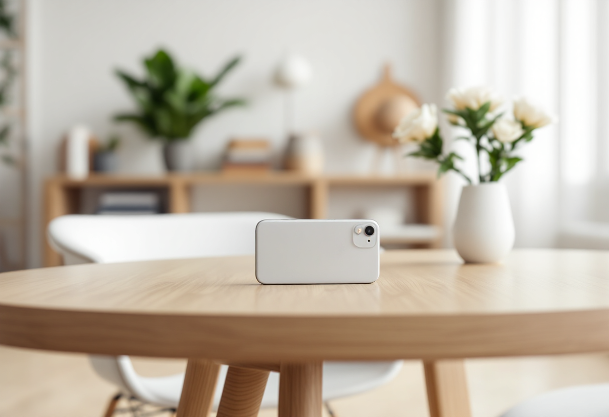 iPhone 16e di Apple con design moderno e tradizionale