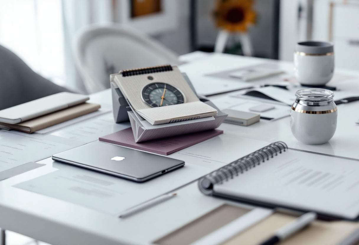 Logo Apple con elementi di intelligenza artificiale