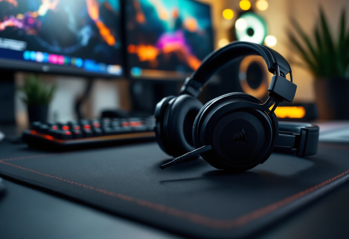 Cuffie Corsair HS55 Surround per gaming con audio surround