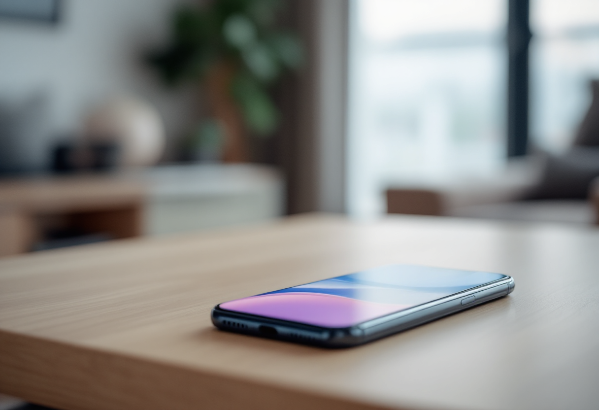 Screenshot dell'app Gemini con nuove funzionalità su iPhone