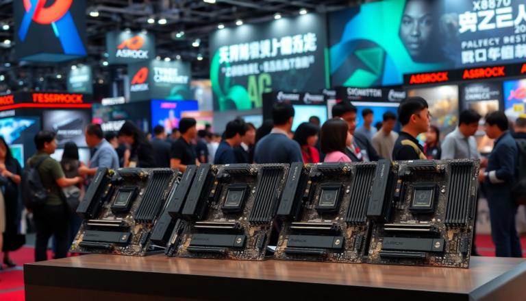 asrock lancia le nuove schede madri x870 e x870e al computex 2025 1747969688