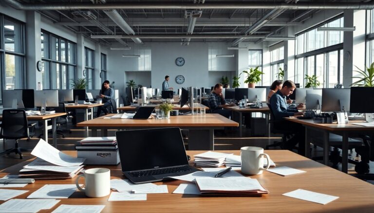 amazon affronta una drastica riduzione del personale 30000 posti di lavoro a rischio 1761697711