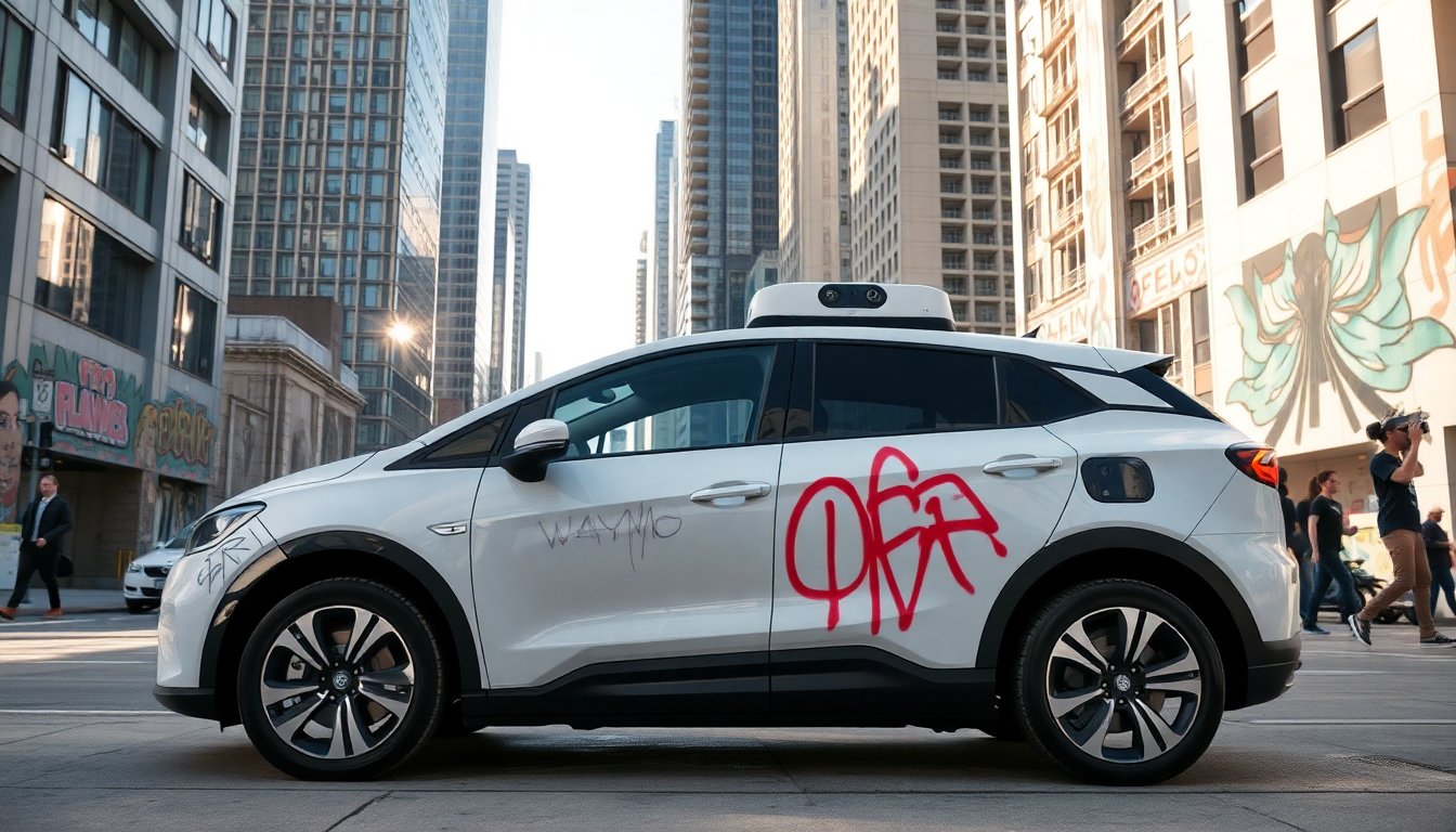 la sfida di waymo contro il vandalismo dei robotaxi come affrontare il problema 1761742897