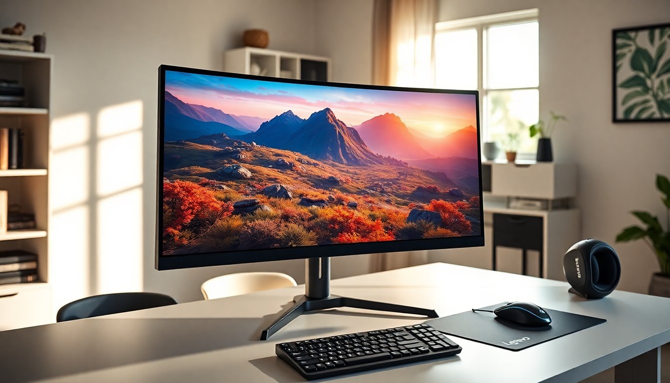 offerta imperdibile monitor curvo da gaming lenovo su amazon 1763194532