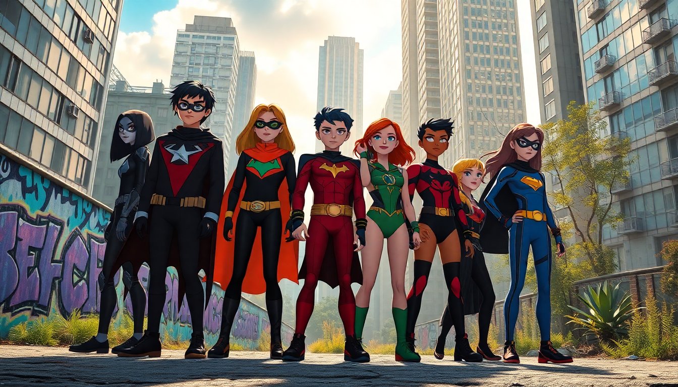 levoluzione dei teen titans storia e impatto nel dc universe 1766191842