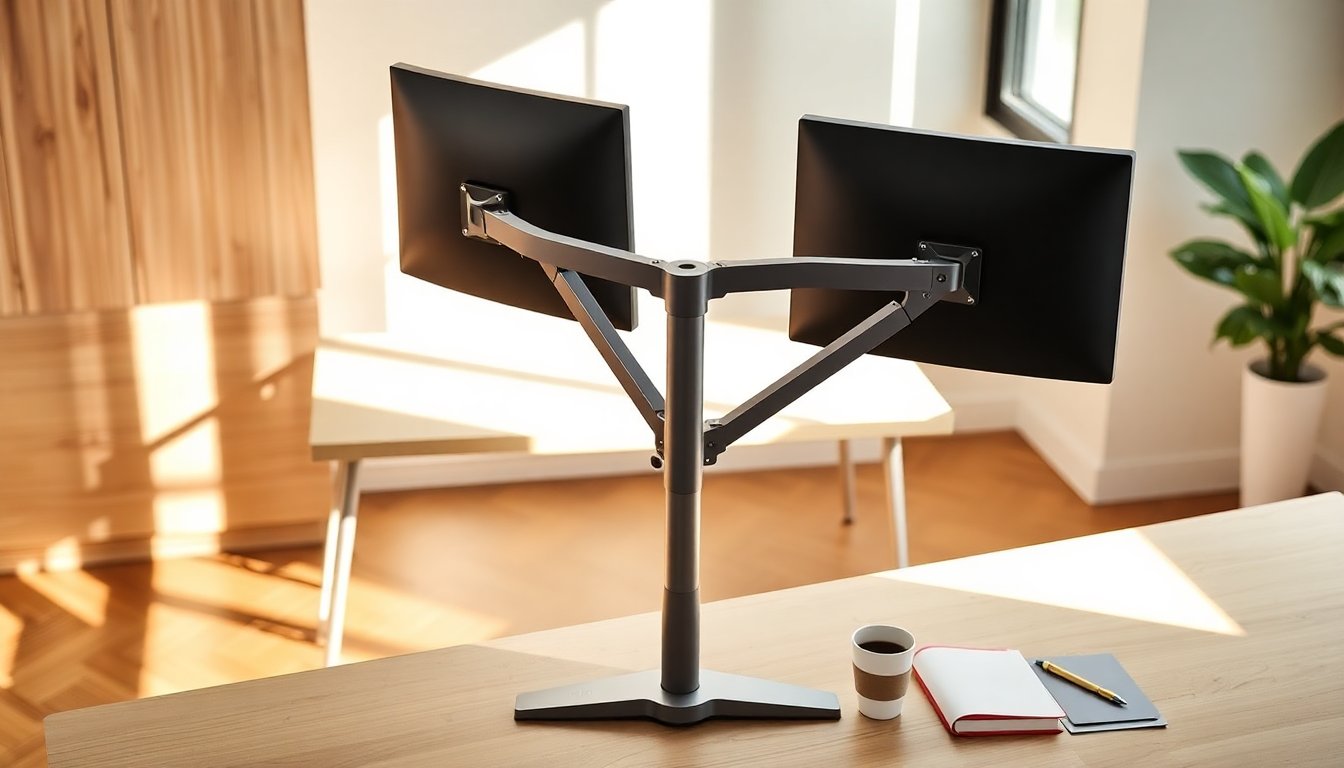 supporto doppio per monitor x arm dual ergonomia e design innovativo per la tua postazione di lavoro 1766126688